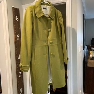 J Crew long dress coat